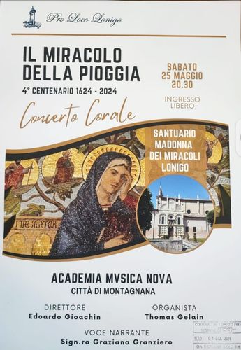 Il miracolo della pioggia - 4° centenario 1624-2024