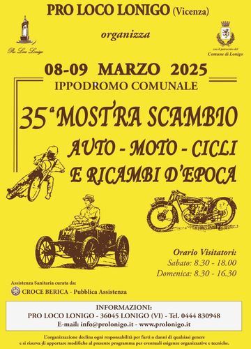 35° Mostra Scambio - Auto, Moto, Cicli d'epoca