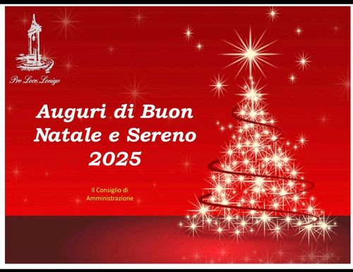 Auguri di buon Natale e sereno 2025